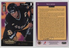 1996 Collector's Choice You Crash the Game Gold Mario Lemieux (vs Chicago) HOF