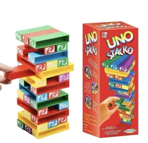 Uno Stacko Mini Mattel - El Juego Del Uno Versión Juego De La Torre - Imagen 1 de 4