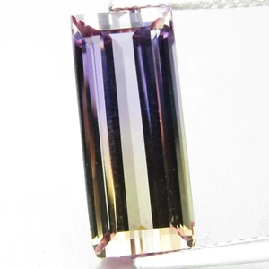 5.22Cts Unique Ultra Quality Natural Ametrine Emerald Cut Loose Gem VDO - Picture 1 of 3