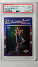 2016-17 Panini Donruss Optic #152 Brandon Ingram Purple Holo Rookie RC PSA 10