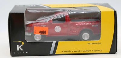 1:43 K-LINE KRUISERS DIE CAST CAR MODEL #K-94353 BNSF 1997 Red Ford 150 Pickup  - Image 1 of 4