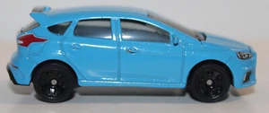Matchbox sfuso come nuovo 2014 Ford Focus RS solo auto come nuovo in blu - Foto 1 di 3