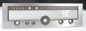 LUXMAN R-1050 Receiver Part - Front Face plate Part No Bezel Glass is Cracked - Picture 1 of 10