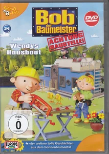 Bob der Baumeister Wendys Hausboot Kinder Video DVD Deutsch Dolby Digital - Imagen 1 de 2