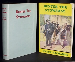 * Lovely Copy * Frank Richards Bunter The Stowaway 1st Edition in D/J 1964 - Picture 1 of 7
