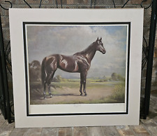 Signed and Numbered Print of Ruffian, Artist Helen Hayse, 210/300, 24"x21"