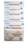 6 Travel Packs 60 pcs Disposable Hygienic Paper Personal Toilet Seat Covers 