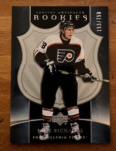 2005-06 Upper Deck Artifacts /750 Mike Richards #235 Rookie NM-MT