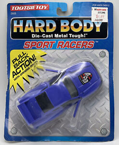 Tootsie Toy Hard Body Diecast Corvette Pull Back Action Toy Car Sports 1992