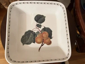 Royal Horticultural Society 8” Square Baker Hookers Fruit Queens Porcelain - Picture 1 of 6