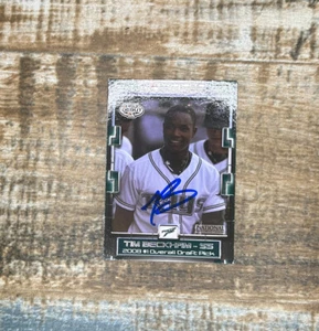 Tim Beckham 2008 Tristar Prospects Plus National Convention Promo Signed Auto - Picture 1 of 2