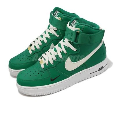 Nike Wmns Air Force 1 HI SE 40th Anniversary Green White Women Casual DQ7584-300 - Image 1 of 4
