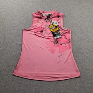 Jamie Sadock Shirt Women XS Pink Sweetie Pie Tank SPF 50 Outdoors Activewear - Picture 1 of 9