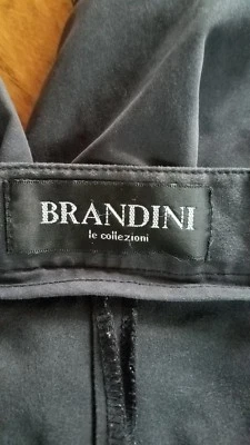 Bermuda de praia masculina BRANDINI tamanho 36 preta carvão casual plissada golfe - Imagem 1 de 4