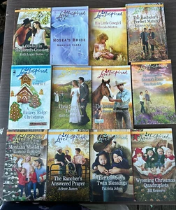 Harlequin Silhouette Love Inspired Romance Novel Lot of 12 Most Larger Print PB - Imagen 1 de 7