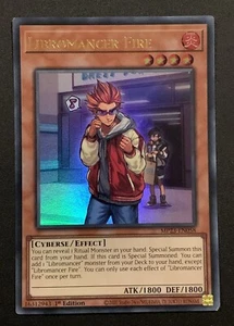 Libromancer Fire - MP23-EN058 - Ultra Rare - 1st Edition - YuGiOh TCG - Picture 1 of 3