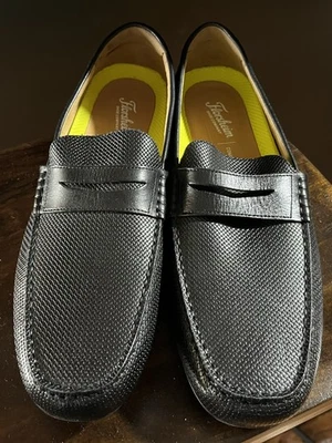 Florsheim Comfortech Motor Penny 驾驶 乐福鞋 脚趾 黑色 13 — 第 1/4 张图片