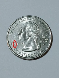 2008-P Arizona Grand Canyon state quarter error coin - Picture 1 of 2