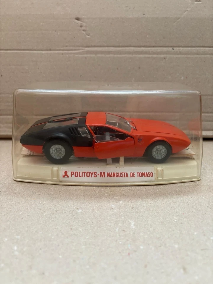 Politoys M Mangusta De Tomaso 1/25 perfetta con box - Immagine 1 di 1