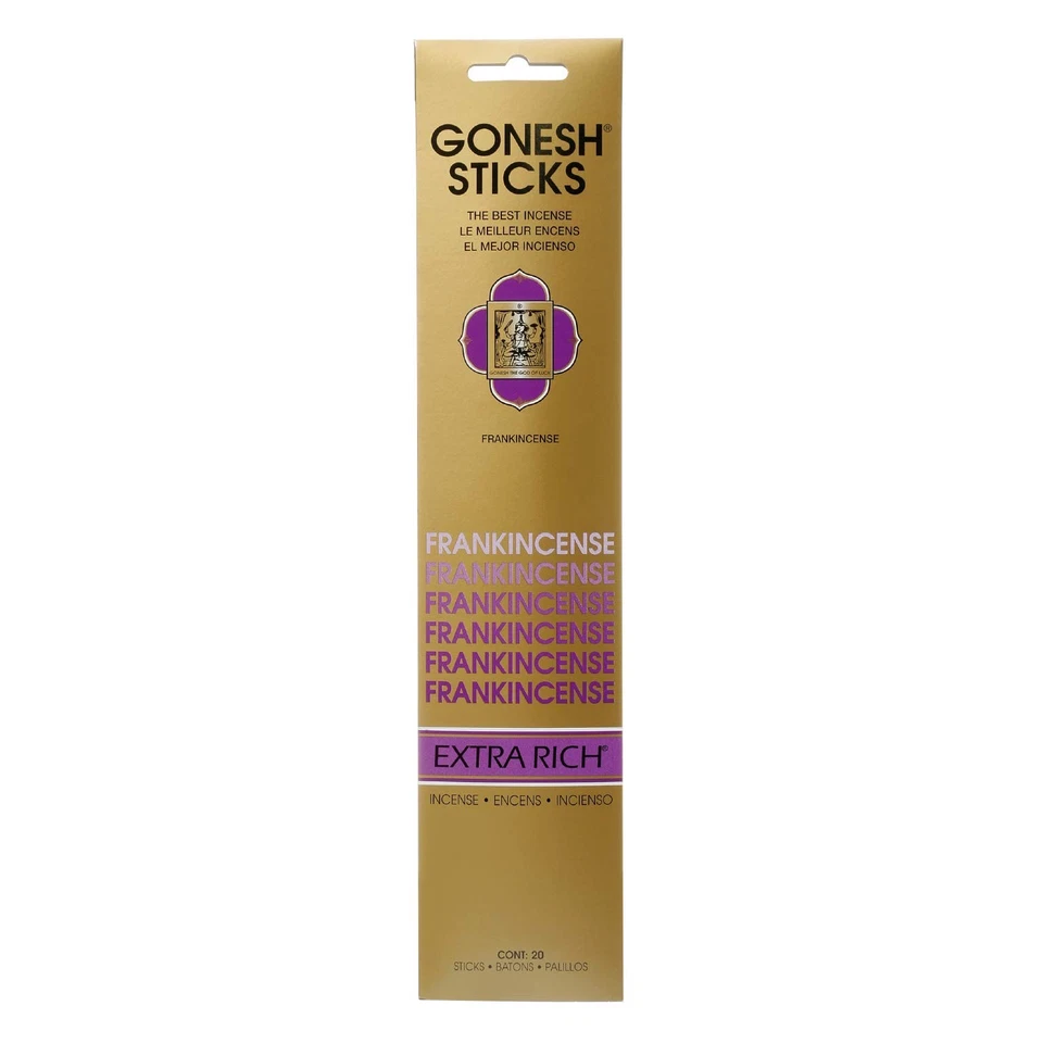 Gonesh Extra Rich Frankincense Incense 20 Sticks - Image 1 of 3