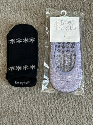 2 pares de calcetines de yoga Pure Barre Tavi Grip talla S Foto 1 de 4