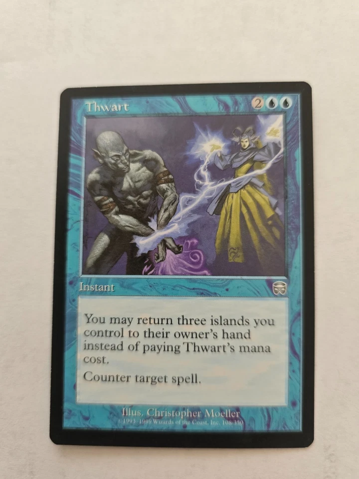 MTG Thwart Mercadian Masques Regular - Image 1 of 1