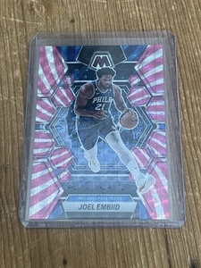 2022 Mosaic Basketball Joel Embiid Pink Swirl #d/20 FOTL SSP - Picture 1 of 2