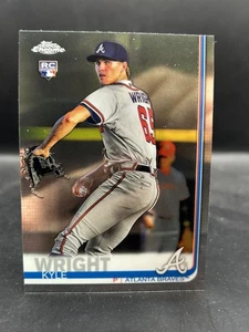 2019 Topps Chrome #120 Kyle Wright RC - Picture 1 of 2