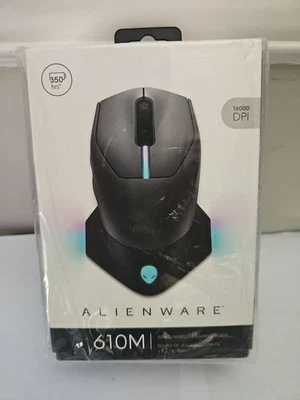 Alienware AW610M Wired/Wireless Gaming Mouse - Dark Side of The Moon - Image 1 of 3