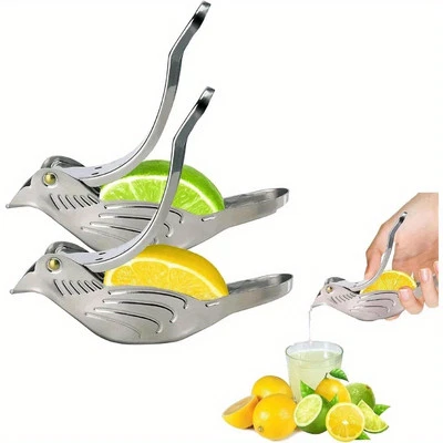 2 PZ Spremiagrumi Bird Acciaio Inox Spremiagrumi Manuale Frutta Succo Arancia - Immagine 1 di 4