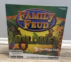 Family Feud Wildlife Edition Magination Gaming Family Games San Diego zoo - Picture 1 of 10