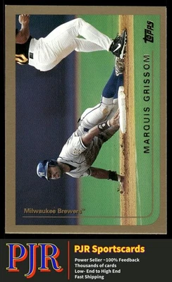 Marquis Grissom 1999 Topps #383 Milwaukee Brewers - Image 1 of 2