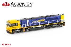 Auscision (GT46-28) TT105 Pacific National - Blue/Yellow - HO Scale - Picture 1 of 2