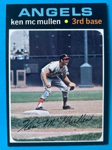 1971 Topps Baseball #484 Ken McMullen California Angels NM - Bild 1 von 2