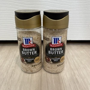 Juego de 2 mantequillas marrones McCormick Finishing Salt edición limitada - Imagen 1 de 4