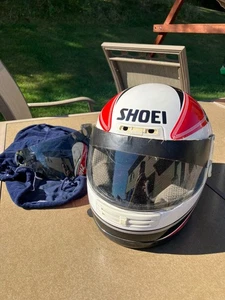 vintage shoei race motorcycle helmet - Bild 1 von 3