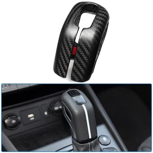 Matt Kohlefaser Schaltknopf Cover für Hyundai N Veloster N Elantra N KonaN i30 N - Picture 1 of 7