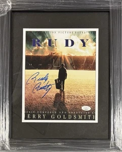 Notre Dame Rudy Ruettiger signiert gerahmt 8x10 Poster JSA - Bild 1 von 1
