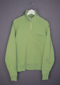 Sudadera Lady White Co. Cuarto Cremallera Desteñida Verde 36 Talla S De Gran Tamaño - Imagen 1 de 10