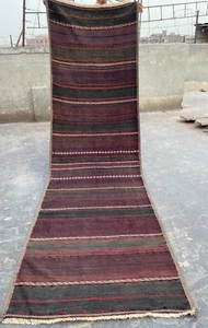 2x9 Any room décor runner kilim, tribal, antique exquisite handmade runner.. - Picture 1 of 12