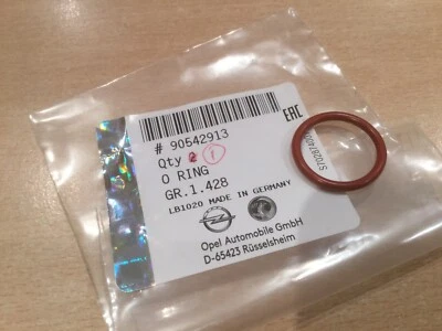GENUINE VAUXHALL ZAFIRA AGILA SIGNUM MINIMUM Oil Level Sensor O Ring 90542913 - Image 1 of 2