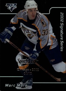 2001-02 BAP Signature Series Chicago Sportsfest #215 Marc Moro /10