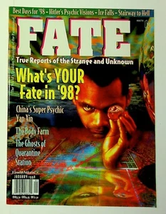 Fate Magazine January 1998 Body Farm Ghost Quarantine China super Psychic - Picture 1 of 2