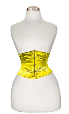 Double Steel Boned waist training Waist Trainer Under-bust Satin Corset 8079S - Image 1 of 4