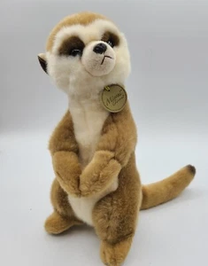 Aurora Meerkat Miyoni 2020 Realistic 10" Plush Stuffed Animal Toy - Picture 1 of 13