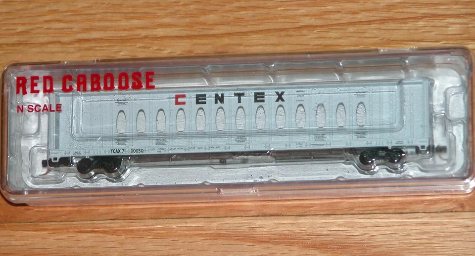 N RED CABOOSE RN-16629-1 CENTERBEAM CAR CENTEX TCAX 700050 - Image 1 of 1