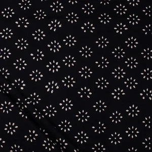 By The Yard Mud Cloth White Black Indian Block Print Cotton Sewing Summer Fabric - Picture 1 of 5