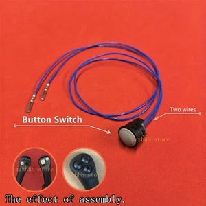 10/pack Joystick Push Button (Grey 2 line) 635-8205 fit 526-8848 512-1247 - Picture 1 of 5