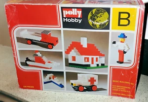 Rare Vintage POLLY Hobby INTERNATIONAL Basic Building Kit West Germany - Lego - Bild 1 von 24
