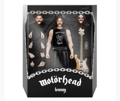 Figura de acción Motorhead Ultimates Lemmy Kilmister 7 pulgadas Foto 1 de 4